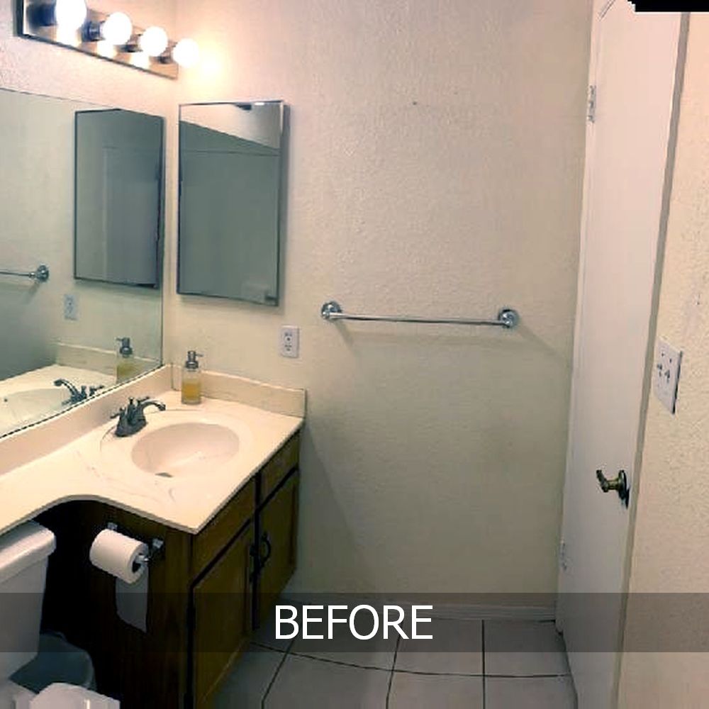 Bathroom Before